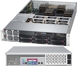 Platforma 2042G-6RF, H8QG6-F, SC828TQ+-R1400LPB, 2U, Quad Opteron 6000, DDR3, 2xGbE, LSI 2008, SAS2